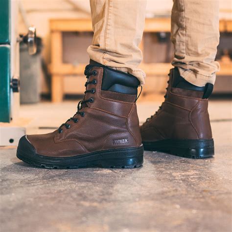 Men's Kodiak Greb 8" Steel Toe Safety Work Boot | Kodiak®