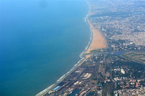 Aerial view- Chennai coast | Aerial view, Aerial, Bay of bengal