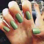 Kendall Jenner Green Nails | Steal Her Style