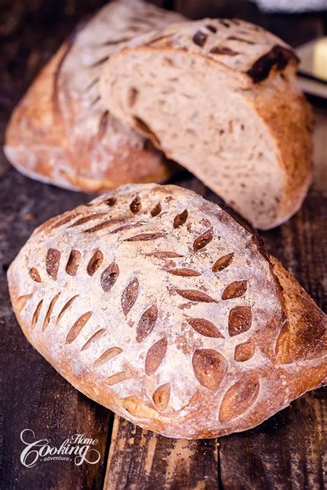Seeded sourdough sandwich bread – Artofit