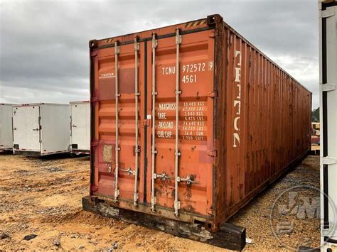 2004 CIMC CONTAINER INT 40' CONTAINER SN: TCNU 972572 9 - Jeff Martin Auctioneers, Inc.