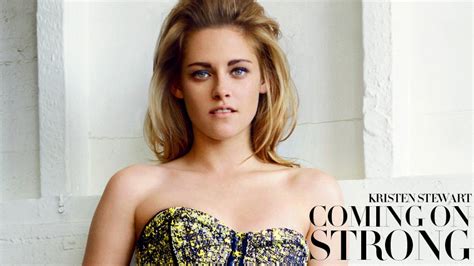 Kristen Stewart On Vogue Cover