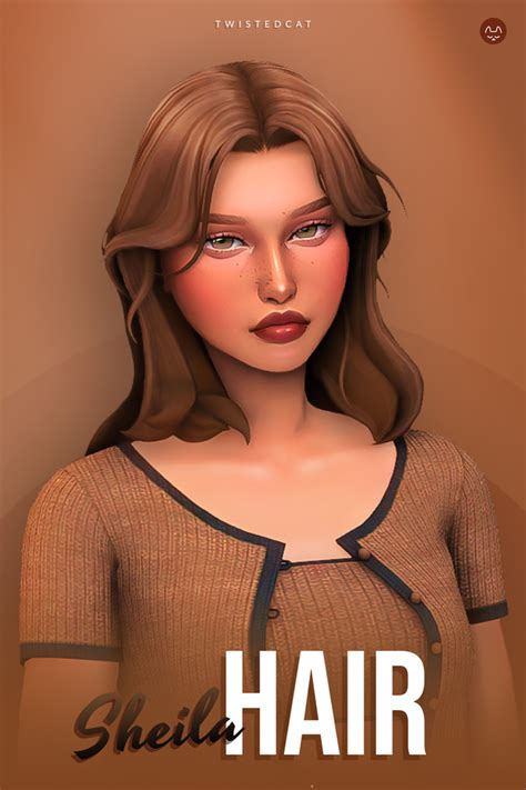 TwistedCat | creating Custom content for The Sims 4 | Patreon in 2023 | Sims hair, Sims, The ...