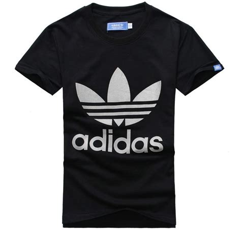 Branded T-shirt - Adidas - In black | Branded t shirts, Mens tshirts ...