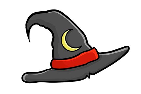 Halloween Witch Hat Vector Illustration Graphic by gemmanft · Creative ...