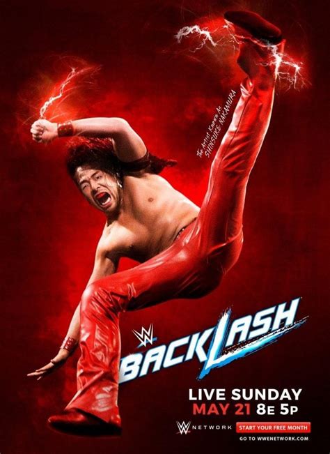 Poster For WWE Backlash PPV, The Miz Mocks Finn Balor - eWrestlingNews.com