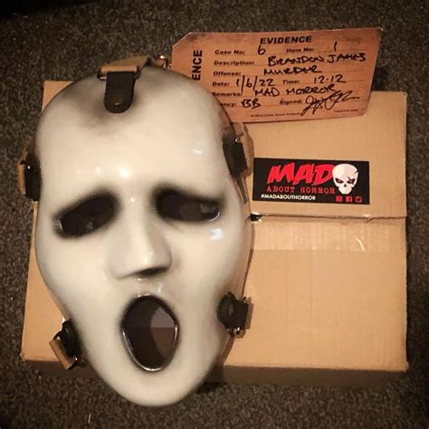 Scream Mask, Brandon James, Ghostface, Halloween Face Makeup, Horror, Quick, Instagram