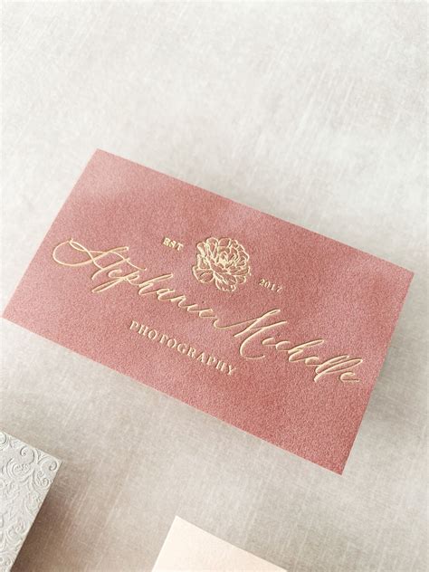 Luxury Business Cards - Velvet — LETTERING BY GRG | Beauty business cards, Letterpress business ...