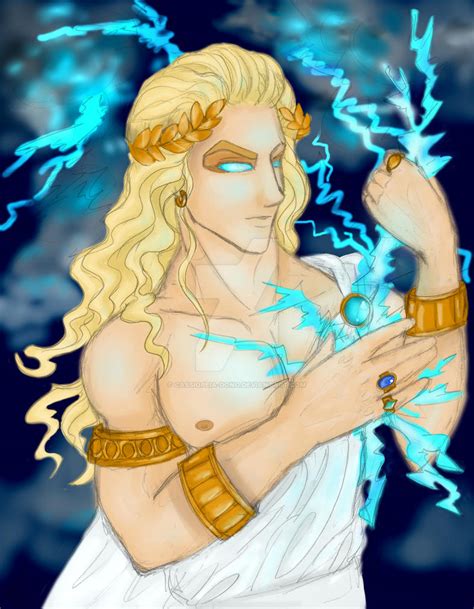 ZEUS, GOD OF THUNDER by Cassiopeia-Dono on DeviantArt