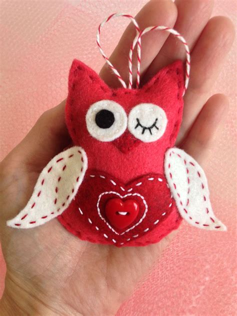 Felt Owls, Felt Birds, Felt Embroidery, Felt Applique, Owl Ornament, Felt Ornaments, Owl Crafts ...