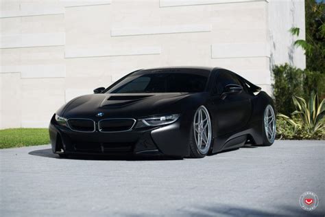 Matte Black BMW i8 with air suspension | Matte black bmw, Bmw i8, Bmw i8 black