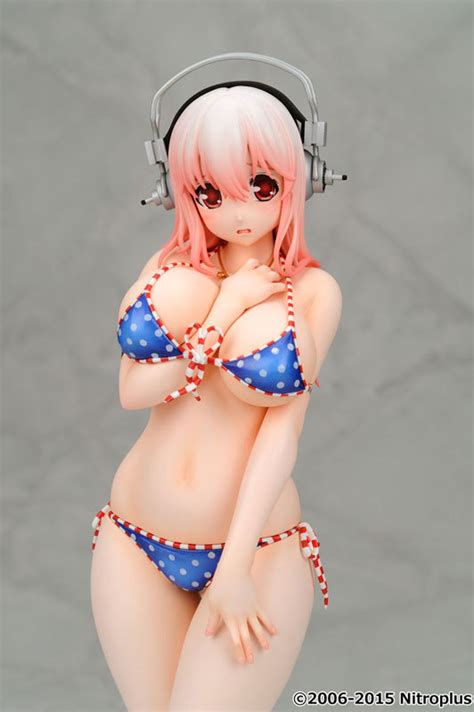 Sexy Anime Figure Toy Super Sonico Series Bikini PVC Figure Figurine ...