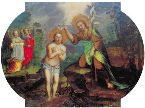 Baptism, c.1750 - Orthodox Icons - WikiArt.org