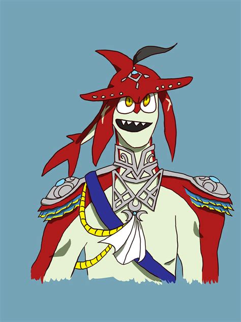 Sidon Breath Of The Wild by Andreafish on DeviantArt