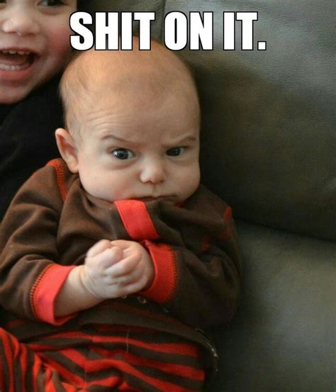 Pic #3 - What I thought when I saw the plotting baby - Meme Guy