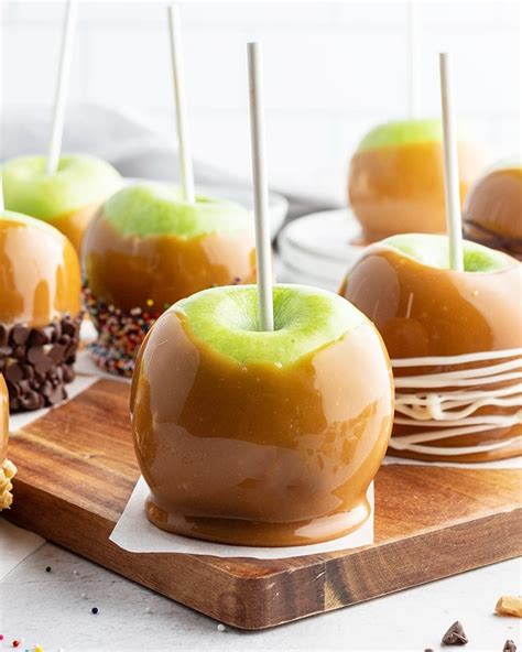 Easy Caramel Apples – Like Mother, Like Daughter