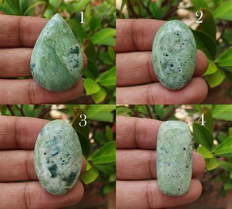 Green Jasper Cabochon Loose Green Jasper Gemstone - Etsy