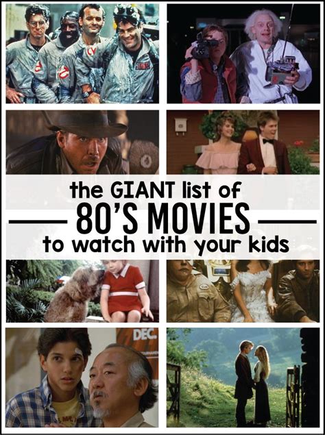 Great 80's Movies You Have To Watch With Your Kids