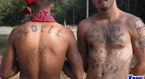 Norteño tattoos represent the Neustra Familia gang, which is associated with hispanic gangs in ...