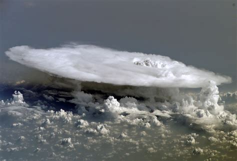 Photos: Cumulonimbus clouds, satellite view, USGS Water Science School