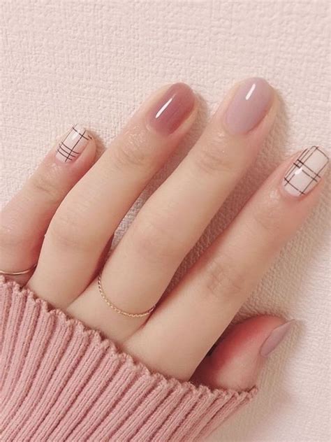 10 diseños elegantes para lucir tus uñas cortas en otoño | Manicura de uñas, Uñas cortas, Manicura