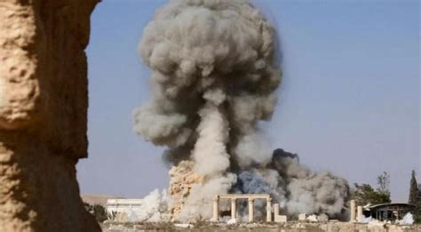 Baal Shamin Temple in Palmyra Destroyed by Isis | World Cultural ...