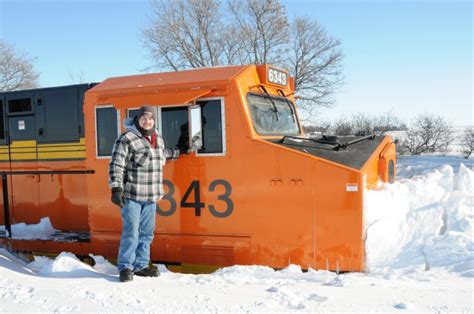 BNSF Snow Plow In Nebraska | TrainBoard.com - The Internet's Original