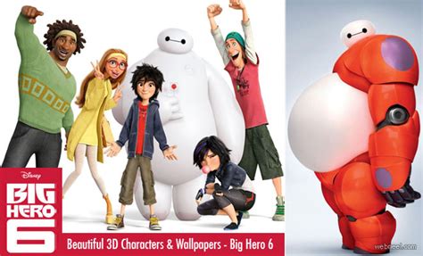 Big Hero 6 - Beautiful Disney Animation Movie 3D Characters, Trailers ...