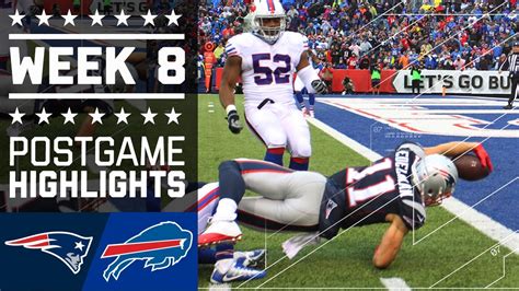 Patriots vs. Bills | NFL Week 8 Game Highlights - YouTube
