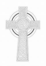 Celtic Cross coloring Sheet Free To Download Or Save For Later sketch template