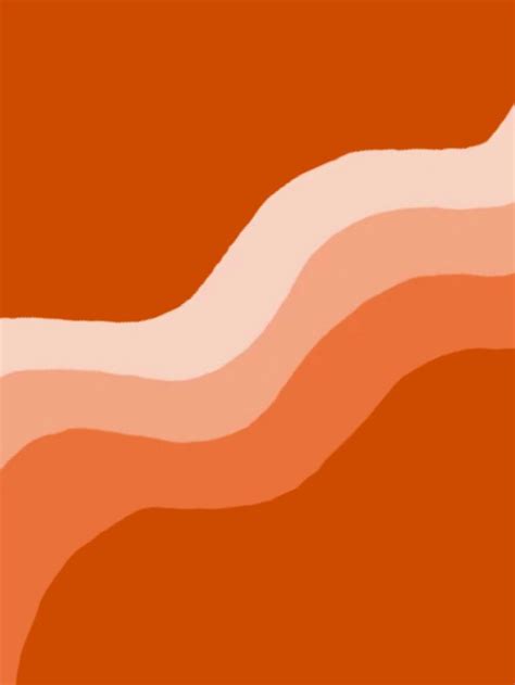 Orange Wave Wallpaper | Waves wallpaper, Abstract artwork, Wallpaper