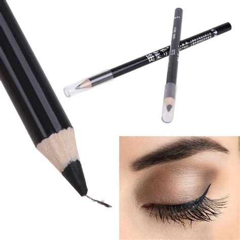 High Quality Black Eye Liner Smooth Waterproof Cosmetic Makeup Eyeliner Pencil best quality ...