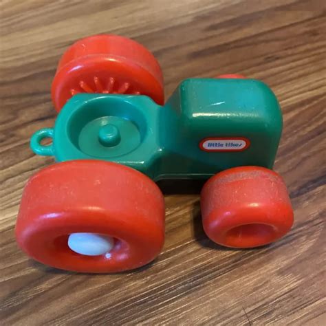VINTAGE LITTLE TIKES Toddle Tot Farm Tractor Green & Red For Chunky People $10.76 - PicClick