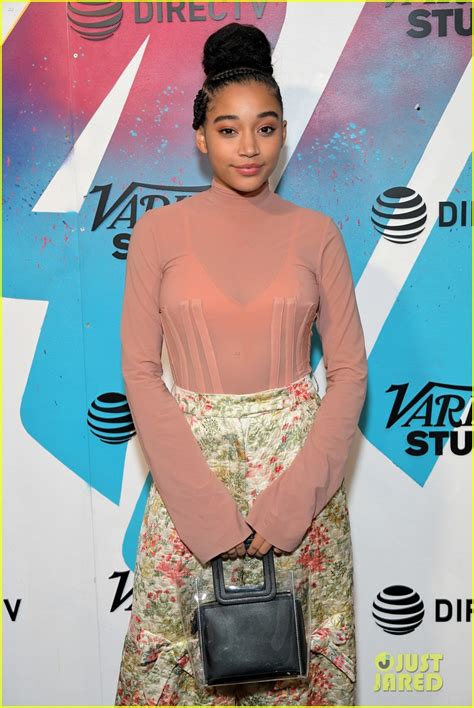 Amandla Stenberg Joins George MacKay at 'Where Hands Touch' Premiere ...