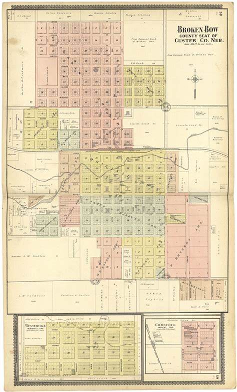 Map, Available Online, Standard atlas of Custer County, Nebraska ...