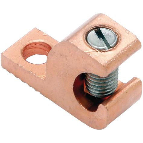 Burndy - Grounding Clamps; Clamp Type: Grounding Clamp; Compatible Wire Size (AWG): 14-4 | MSC ...