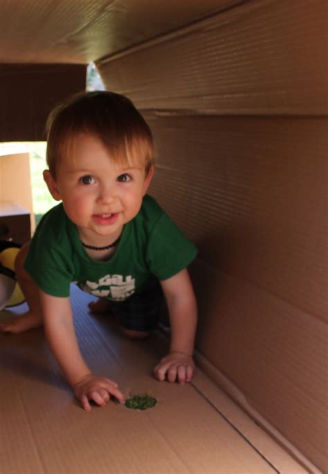 Why kids love cardboard boxes! Plus tons of Pinterest-approved activities... Pediatric Physical ...