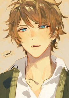 Pin by Kenma Kozume on chatacter design | Anime girl brown hair, Brown hair anime boy, Blonde ...