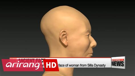 Korean researchers digitally reconstruct face of woman from Silla Dynasty - YouTube