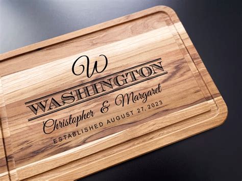 Custom Logo Cutting Board Personalized Engraved Wooden - Etsy