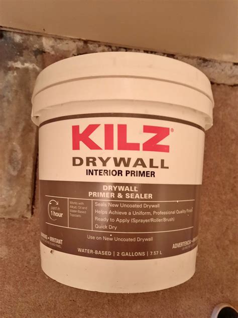 KILZ Drywall Interior Primer Sealer Water Based Paint 2 gallons UNOPENED - Paint - Taunton ...