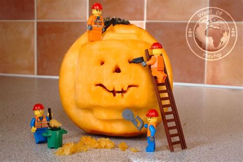 Lego Minifigure Pumpkin | Lego pumpkin, Pumpkin decorating, Pumpkin carving