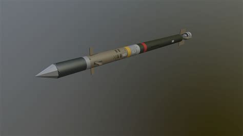 Mistral Missile 3D Model in Combat 3DExport