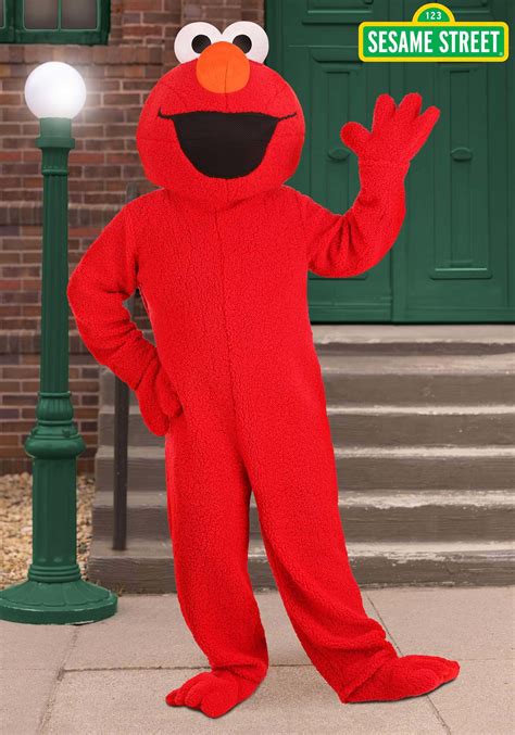 Plus Size Sesame Street Elmo Mascot Adult Costume | Sesame Street Costumes