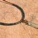 Quartz Crystal Pendant Seed Bead Necklace Bohemian Jewelry - Etsy
