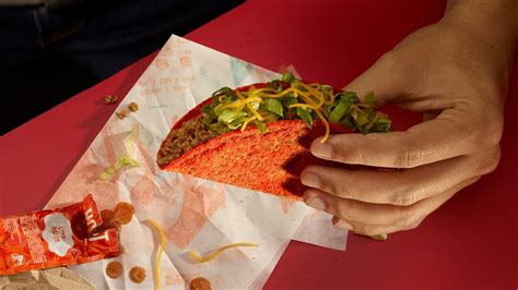 Taco Bell Releases Flamin' Hot Cool Ranch Doritos Locos Taco