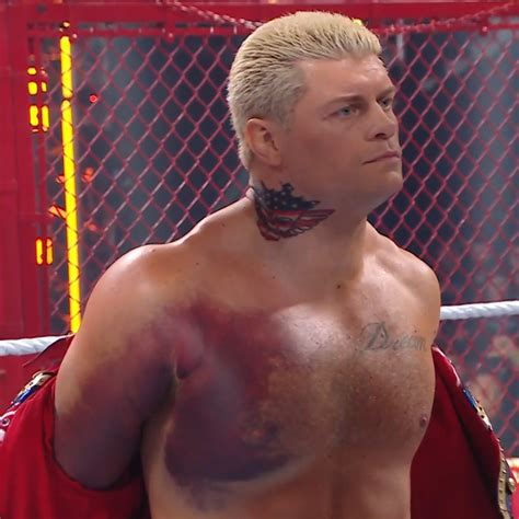 Cody Rhodes Competes with Gruesome Injury at Hell in a Cell | Pro ...