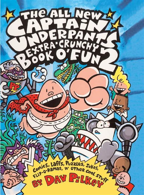 All New Captain Underpants Extra Crunchy Book O'Fun 2 (Hardcover ...