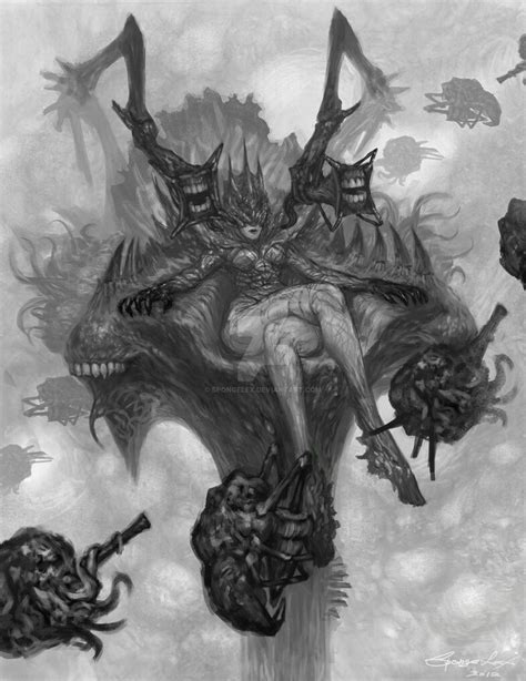 Azathoth Fantasy Monster, Monster Art, Monster Sketch, Fantasy Artwork, Dark Fantasy Art ...