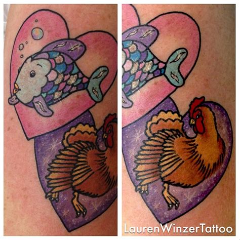 The Rainbow Fish tattoo by Lauren Winzer Animal Tattoos, Fish Tattoos ...